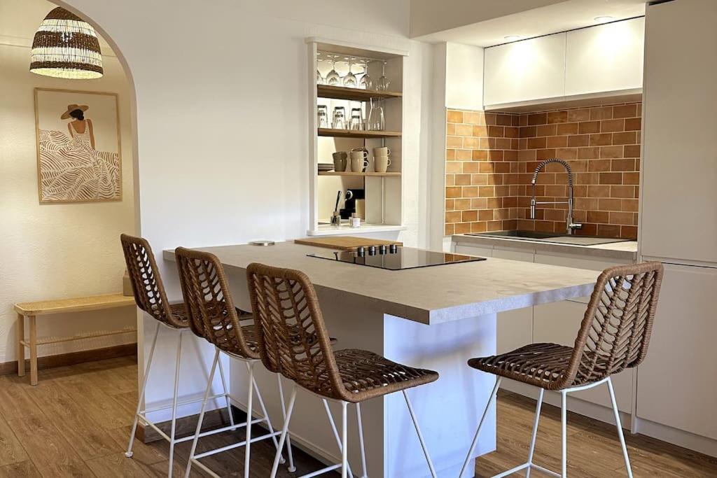 Chez Joan, Apt De Standing, 4 Prs, A 300M Des Plages Antibes Kültér fotó